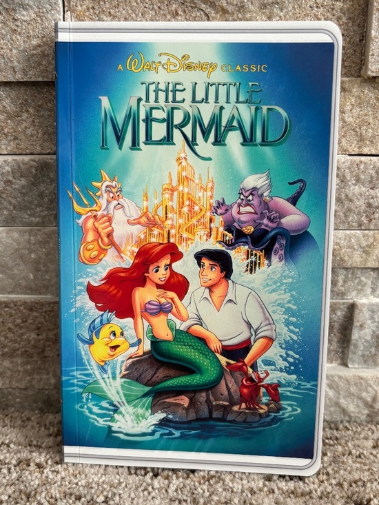 Disney Other - Disney’s The Little Mermaid VHS Style Notebook